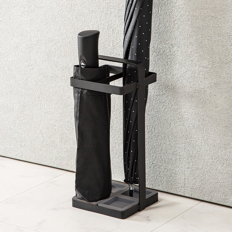 UMBRELLA STAND CELL PLUS 4PARTITION BK