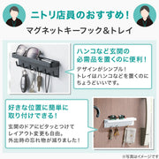 MAGNET KEY HOOK&TRAY 2754 WH