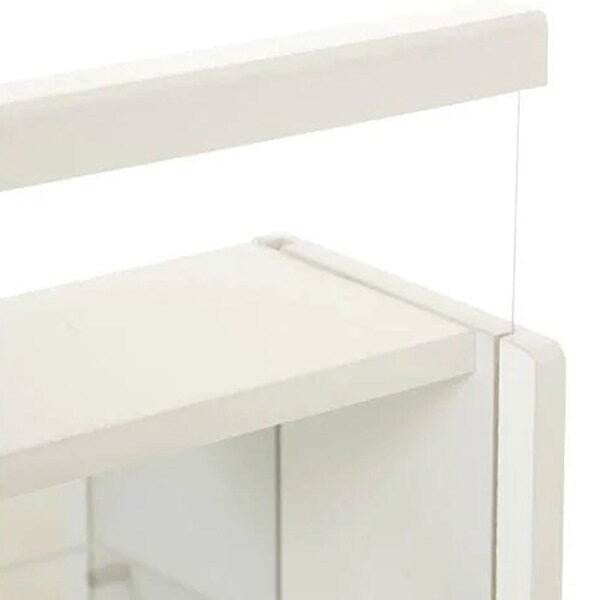 DISPLAY BOX WITH WOODEN FRAME L3 WH W40D12H40