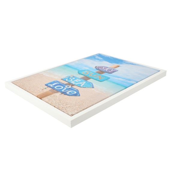 Framed Poster 38X53 Beach S