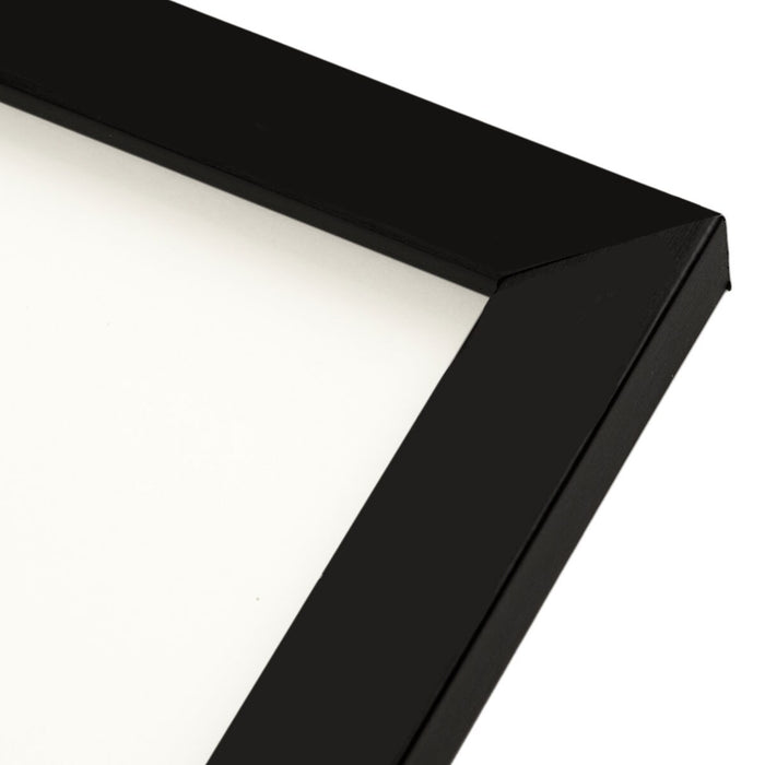Picture Frame B2 (A2 W/ Mat) BK N3