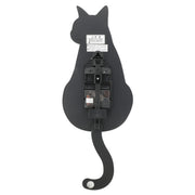 Pendulum Clock BLack Cat