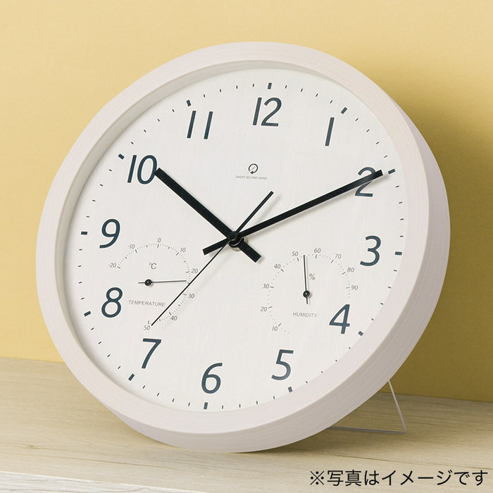 WALL CLOCK FORET30SW-TH-WW