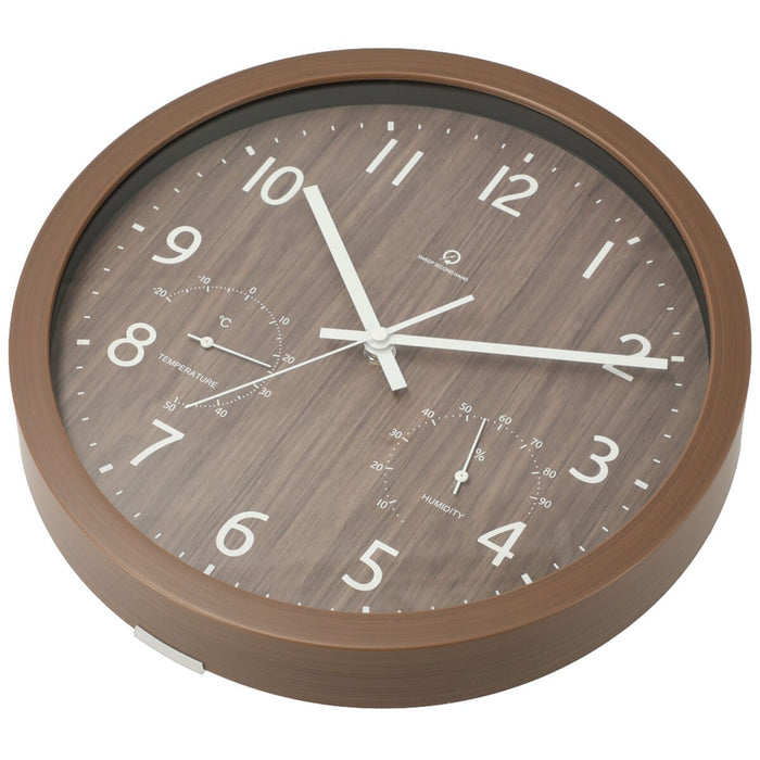 WALL CLOCK FORET30SW-TH-MBR