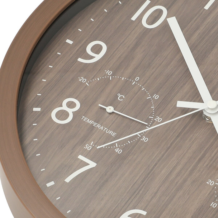 WALL CLOCK FORET30SW-TH-MBR