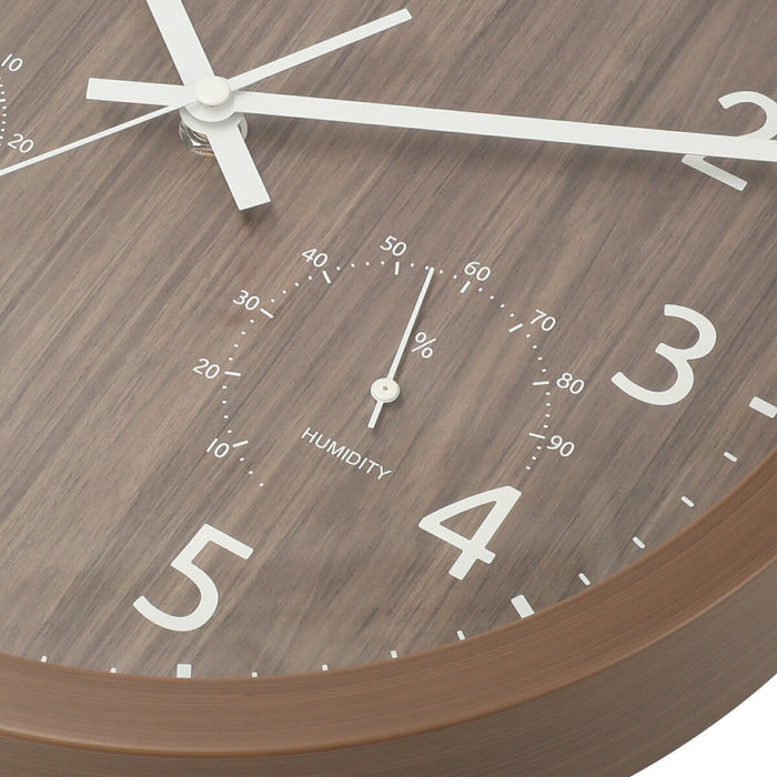 WALL CLOCK FORET30SW-TH-MBR