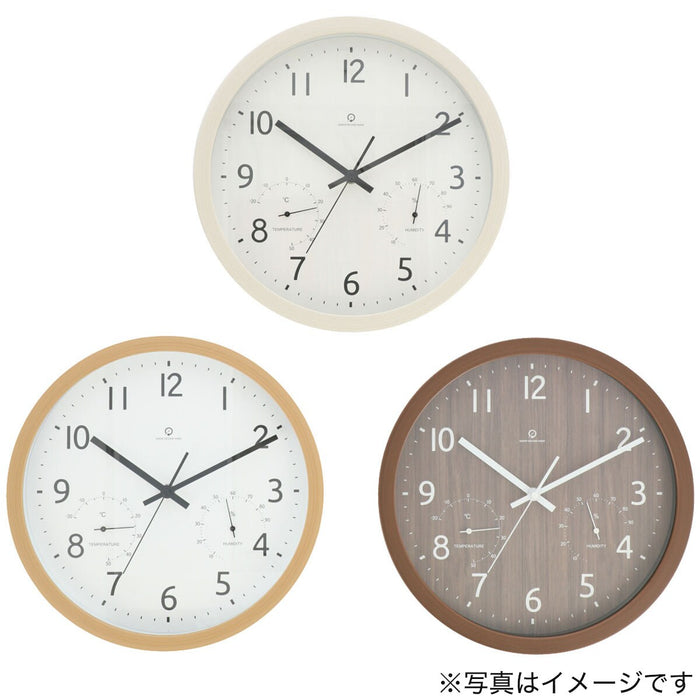 WALL CLOCK FORET30SW-TH-MBR