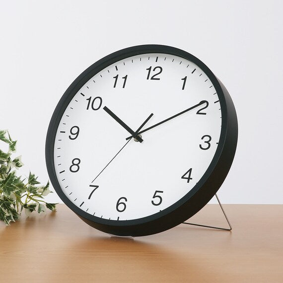 WALL CLOCK SIMPLE 31SW-BK