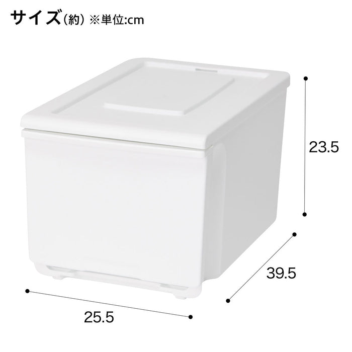 Storage Container Drawer Type N-Flatte-Ds Half WH