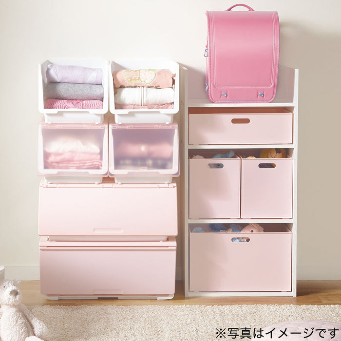 Storage Container Drawer Type N-Flatte-Ds Half WH