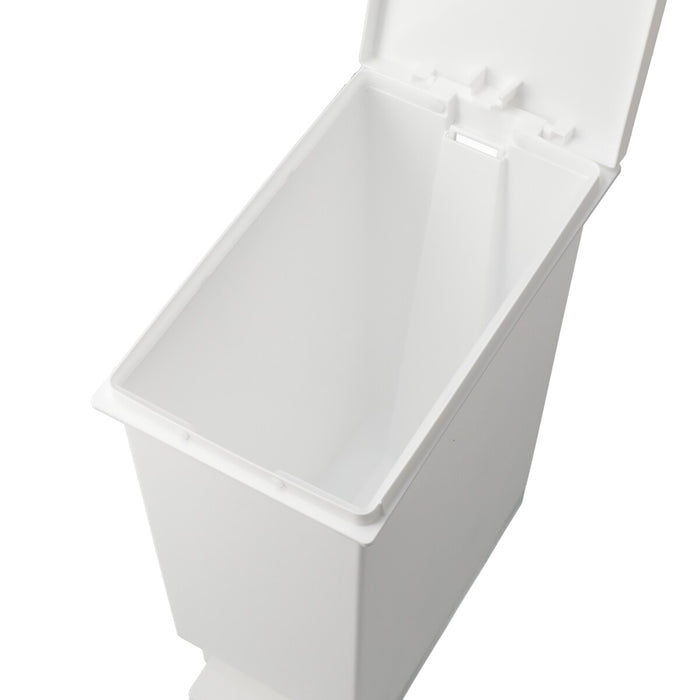 DEODORANT SLIM PEDAL PAIL 30L WH