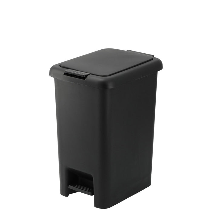 ANTIBACTERIAL AND DEODORANT STEP/PUSH DUST BIN 20L BK
