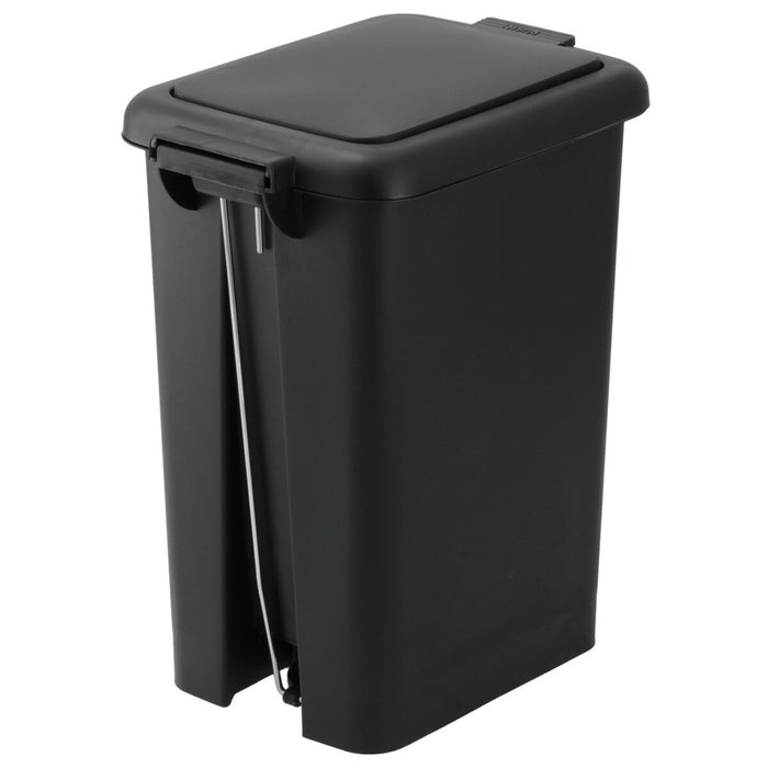 ANTIBACTERIAL AND DEODORANT STEP/PUSH DUST BIN 20L BK