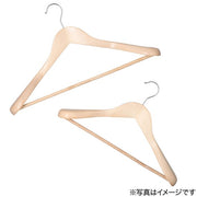 WOODEN JACKET HANGER W45 LOTUS
