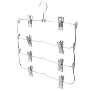 4ARM PC SKIRT TROUSER HANGER LM01 WH