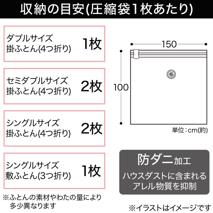 ANTI-TICK COMPRESSION BAG LL 2P