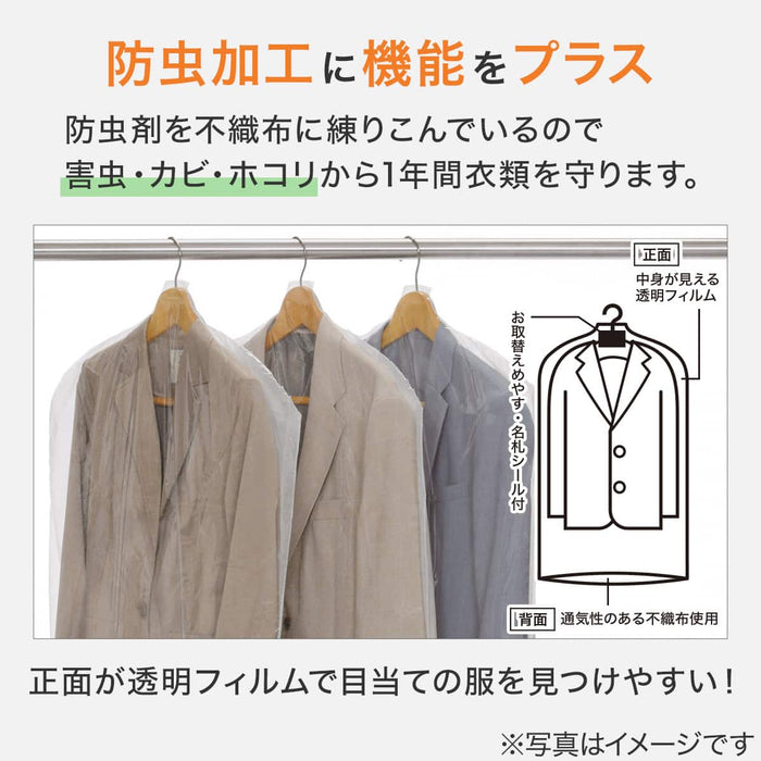 CLOTHING COVER FOR JACKETS 10-PC