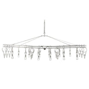 STAINLESS LAUNDRY HANGER 24P