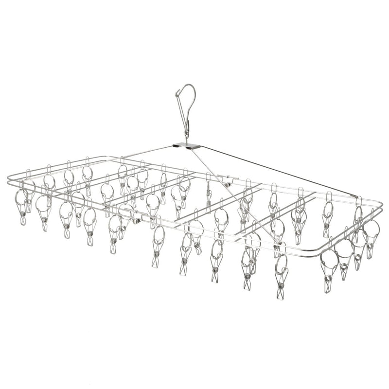 STAINLESS LAUNDRY HANGER 40P