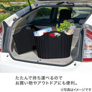 FOLDABLE LAUNDRY BASKET BK RATTAN