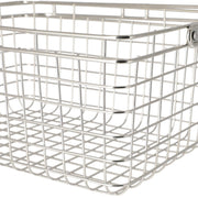 STAINLESS WIRE BASKET L OS03