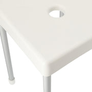 ANTIBACTERIAL ALUMINUM CHAIR SORINO 45CM WH