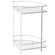 WIRE BATH RACK 2TIER CORNER PIATTO-2 W27.7D20H34