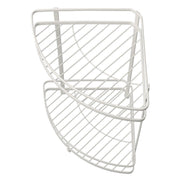 WIRE BATH RACK 2TIER CORNER PIATTO-2 W27.7D20H34