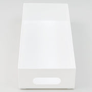 STORAGE BOX CLANE LOW-SHALLOW WH