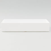 STORAGE BOX CLANE LOW-SHALLOW WH