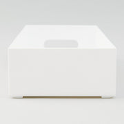 STORAGE BOX CLANE LOW-SHALLOW WH