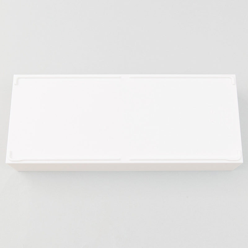 STORAGE BOX CLANE LOW-SHALLOW WH