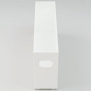 STORAGE BOX CLANE LOW-SLIM WH