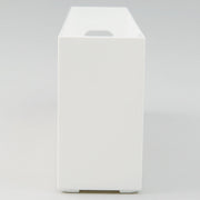 STORAGE BOX CLANE LOW-SLIM WH