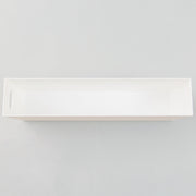 STORAGE BOX CLANE LOW-SLIM WH
