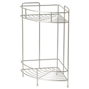 WIRE BATH RACK 2TIER CORNER FB3002 W19.5D19.5H36.5