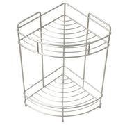WIRE BATH RACK 2TIER CORNER FB3002 W19.5D19.5H36.5