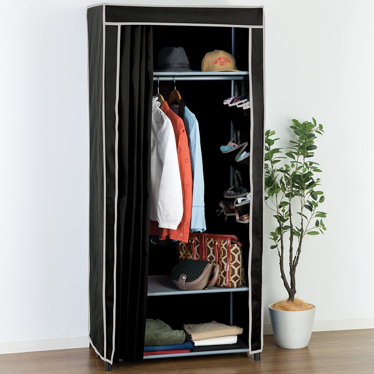 WARDROBE KL001 79BK — NITORI INDIA