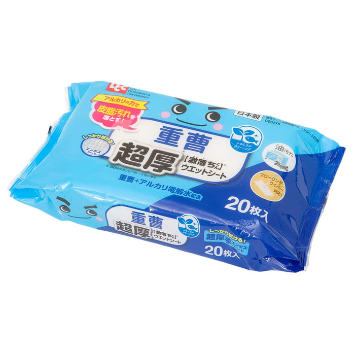 GEKOCHI-KUN BAKING SODA SUPER THICK WET SHEET 20-SHEETS