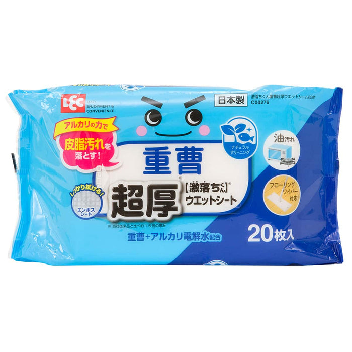 GEKOCHI-KUN BAKING SODA SUPER THICK WET SHEET 20-SHEETS