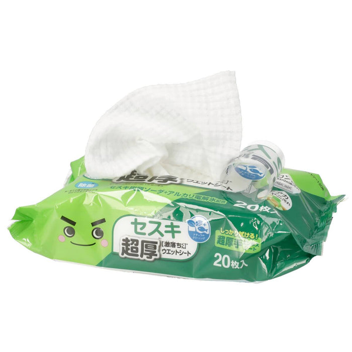 GEKOCHI-KUN SESQUI SUPER THICK WET SHEET 20-SHEETS