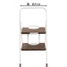 Folding Step Chocolat 2Tier DBR