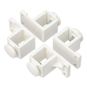PEGBOARD CONNECTION ACCESSORIES FOR N POLDER 4P SET WH YP01