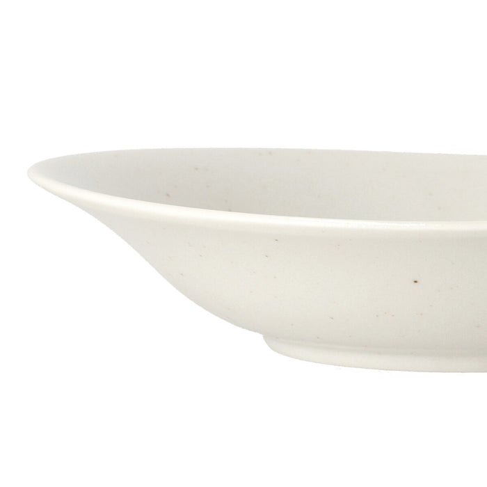 Light-weight oval plate