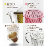 ACRYLIC TEA POT 480ML CL