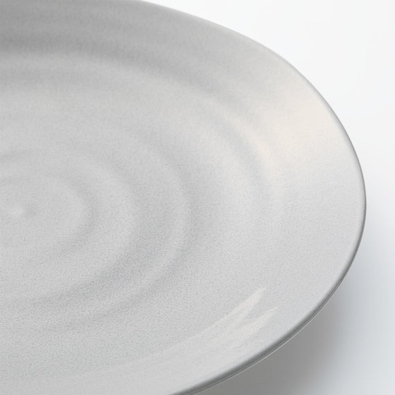 Large Dish Karuekure Ginkaiyu D25.5xH2