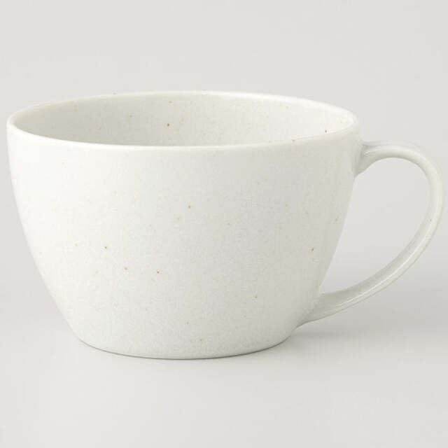 Lightweight Soup Cup L Karuekure Shirokaratu D15xH7.8