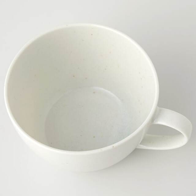 Lightweight Soup Cup L Karuekure Shirokaratu D15xH7.8