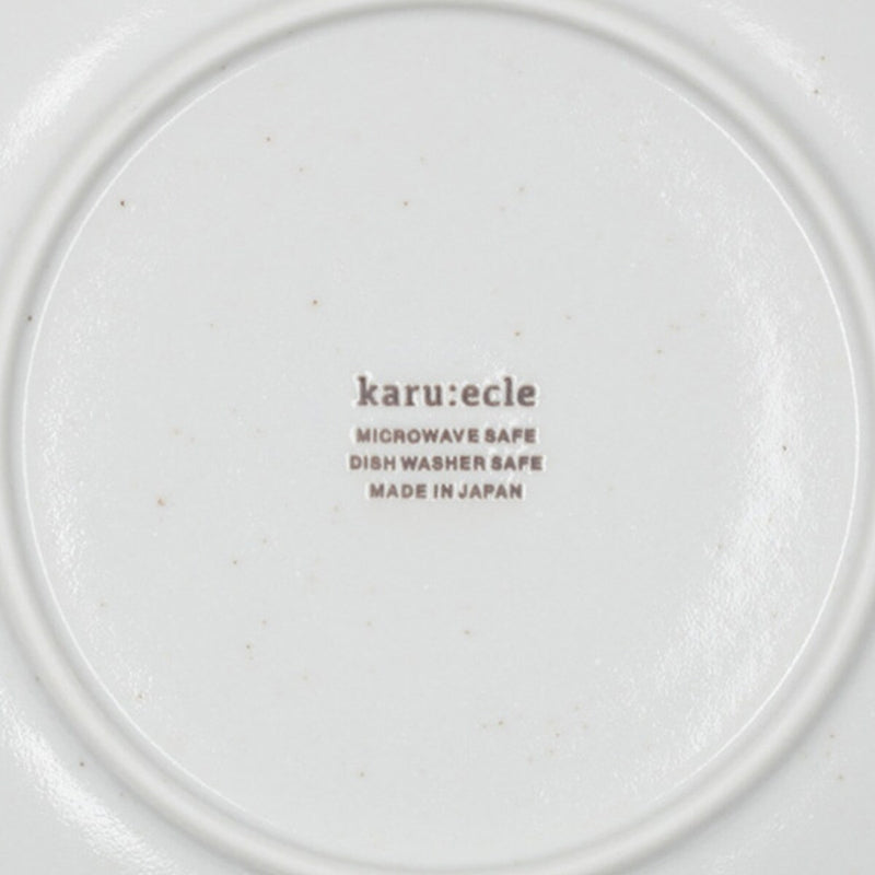 LIGHTWEIGHT 25CM DISH KARUEKURE SHIROKARATU