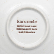 LIGHTWEIGHT 12CM DISH KARUEKURE SHIROKARATU